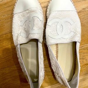 Chanel espadrille sandals
